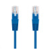 Kabel C-TECH patchcord Cat5e, UTP, modrý, 0,25m