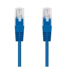 Kabel C-TECH patchcord Cat5e, UTP, modrý, 1m