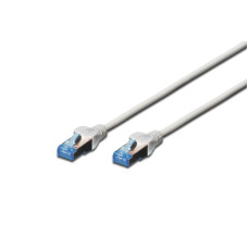 Digitus Patch Cable, SF-UTP, CAT 5e, AWG 26/7, měď, šedý 0,5m