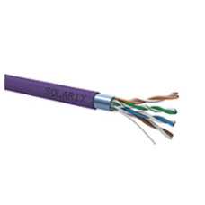 Instalační kabel Solarix CAT5E FTP LSOH 500m/cívka drát