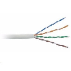 UTP kabel LYNX, Cat5E, drát, LS0H, Dca, šedý, 305m