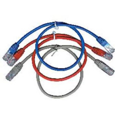 Kabel C-TECH patchcord Cat5e, UTP, šedý, 15m