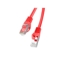 LANBERG Patch kabel CAT.6 FTP 1.5M červený Fluke Passed