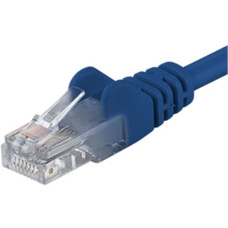 PremiumCord Patch kabel UTP RJ45-RJ45 CAT6 2m modrá