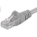 PremiumCord Patch kabel UTP RJ45-RJ45 level 5e 0.5m šedá