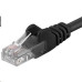 Patch kabel UTP RJ45-RJ45 level 5e 7m černá