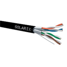 Instalační kabel Solarix CAT6A STP PE Fca 500m