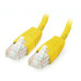 Gembird patch kabel CAT5e, UTP, 0.25 m, žlutý