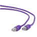 Gembird patch kabel CAT5e, UTP, 0,5 m, fialový