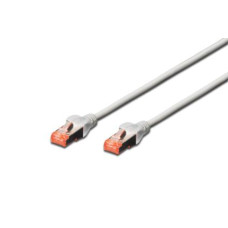 Digitus Patch Cable, S-FTP, CAT 6, AWG 27/7, LSOH, Měď, šedý 20m