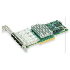 SUPERMICRO AOC-STG-I4S Quad SFP+ 10Gb/s, PCI-E 3.0 8x  (8GT/s) Card, LP