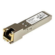 StarTech.com HPE J8177C Compatible SFP Module, 1000BASE-T, SFP to RJ45 Cat6/Cat5e, 1GE Gigabit Ethernet SFP, RJ-45 (Copper) 100m, HPE 1810, 1820, 2530, 1Gbps Mini GBIC Transceiver SFP