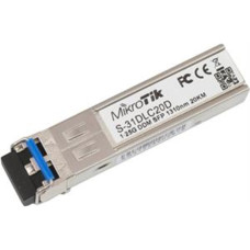 MikroTik SFP modul S-31DLC20D, SM, 20km, 1.25G