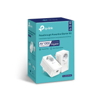 TP-Link TL-PA7017P KIT AV1000 Gb průchozí Powerline sada (2ks)