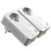 STRONG sada 2 adaptérů Powerline 600 DUO FR/ Powerline 600 Mbit/s/ 1x LAN/ bílý