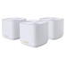 ASUS ZenWiFi XD4 Plus 3-pack white Wireless AX1800 Dual-band Mesh WiFi 6 System