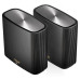 ASUS ZenWiFi XT9 2-pack Wireless AX7800 Tri-band Mesh WiFi 6 System, black