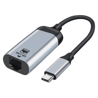 XtendLan Adaptér USB-C na RJ45 15cm, 10/100/1000Mhz / WIN /Android / MacOS