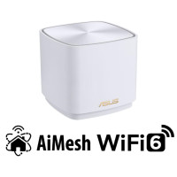 ASUS ZenWiFi XD5 1-pack Wireless AX3000 Dual-band Mesh WiFi 6 System, white