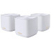 ASUS ZenWiFi XD5 3-pack Wireless AX3000 Dual-band Mesh WiFi 6 System, white