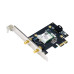 ASUS PCE-BE6500 Adaptér WiFi 7 PCI-E se 2 externími