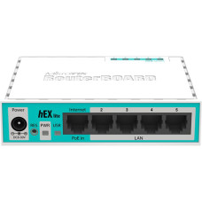 Mikrotik RB750r2 850MHz, 64MB RAM, 5x LAN, ROS L4