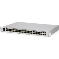 Ubiquiti Switch L2 UniFi USW-48-POE, 48-Port Gigabit, 4x SFP, 32x PoE-out, PoE budget 195W