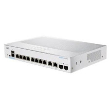 Cisco switch CBS350-8T-E-2G-UK, 8xGbE RJ45, 2xGbE RJ45/SFP, fanless - REFRESH