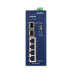 Planet IGS-624HPT Průmyslový Switch 4x 1Gb RJ-45 + 2x 1Gb SFP, PoE+ 802.3at 36/120W, IP40, DC12-56V, -40/+75°C, fanless