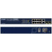 Planet FGSD-1008HPS PoE switch, 8x RJ45, 2x SFP/RJ45, Web/SNMP, STP/RSTP, extend 10Mb/s, IEEE 802.3at 125W