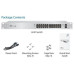 Ubiquiti UniFi Switch 24-port Gigabit Ethernet, 2x SFP, PoE 24V, PoE 802.3af/at (PoE budget 220W)