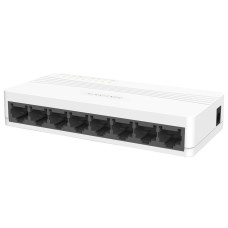 HIKVISION switch DS-3E0108D-E/ 8x port/ 10/100 Mbps RJ45 ports/ 1.6 Gbps/ napájení 5 VDC, 0.6 A