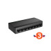 Tenda SG108M -  8x Gigabit Desktop Ethernet Mini  Switch, rychlosti 10/100/1000 Mb/s, 16Gb/s