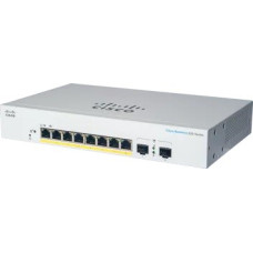 Cisco switch CBS220-8FP-E-2G, 8xGbE RJ45, 2xSFP, fanless, PoE+, 130W - REFRESH