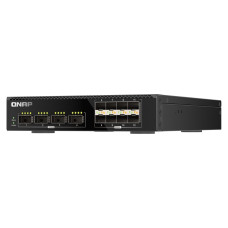 QNAP řízený switch QSW-M7308R-4X (4x 100GbE porty + 8x 25GbE porty, poloviční šířka)