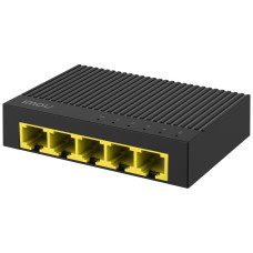 Imou switch SG105C/ 5x Gigabit port/ 10/100/1000 Mbps RJ45 ports/ 10 Gbps/ napájení DC5V1A/ černý