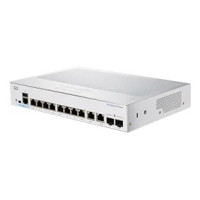 Cisco switch CBS250-8T-E-2G, 8xGbE RJ45, 2xRJ45/SFP combo, fanless - REFRESH