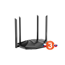 Tenda TX2 AX1500 WiFi6 Router, 1x GWAN, 3x GLAN, IPv6, 4x 6dBi anténa, WPA3, CZ App