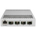 MikroTik Cloud Router Switch CRS305, 4x SFP+, 1x Gbit LAN, Dual PSU, Dual boot, vč. L5