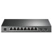 TP-Link OMADA JetStream switch SG2210P (8xGbE, 2xSFP, 8x PoE+, 61W, fanless)