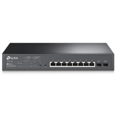 TP-Link TL-SG2210MP JetStream Switch, 8x GLAN PoE+, 2x SFP budget 150W, OMADA SDN