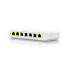 Ubiquiti Switch L2 UniFi USW-Ultra, 8-Port Gigabit, 7x PoE+-out, 1x PoE++ in, PoE budget 202W, s AC adaptérem