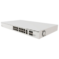 MikroTik Switch CRS320-8P-8B-4S+R, 8x GbE PoE+, 8x GbE PoE++, 4x SFP+, RouterOS, L5, Rack (PoE budget max. 1150W)