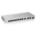 Zyxel XGS1250-12 v2, 12-Port Gigabit webmanaged Desktop Switch with 8 port 1G + 3-Port MultiGig 1/2.5/5/10G + 1-Port SFP