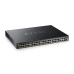 Zyxel XGS2220-54FP, L3 Access Switch, 960W PoE, 40xPoE+/10xPoE++, 48x1G RJ45 2x10mG RJ45, 4x10G SFP+ Uplink, incl. 1 yr