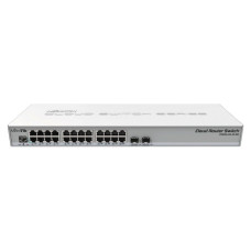 MikroTik CRS326-24G-2S+RM,24port L3 rackm switch