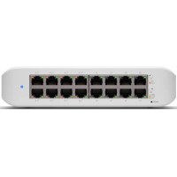 Ubiquiti Switch L2 UniFi USW-Lite-16-PoE, 16-Port Gigabit, 8x PoE-out, PoE budget 45W