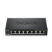 D-Link DGS-108 kovový 8-port 10/100/1000 Switch