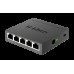 D-Link DGS-105 kovový 5-port 10/100/1000 Switch