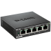 D-Link DES-105 kovový 5-port 10/100 Desktop Switch